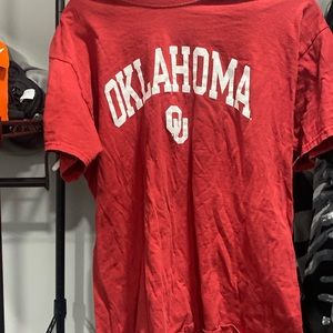 oklahoma university tshirt